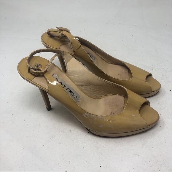 Jimmy Choo | Shoes | Jimmy Choo Has Paint Stain See Photo Sz 375 | Poshmark